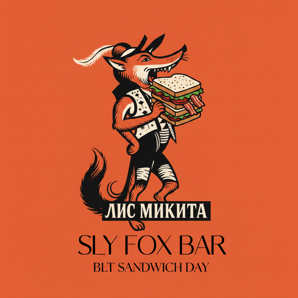 National BLT Sandwich Day fox logo