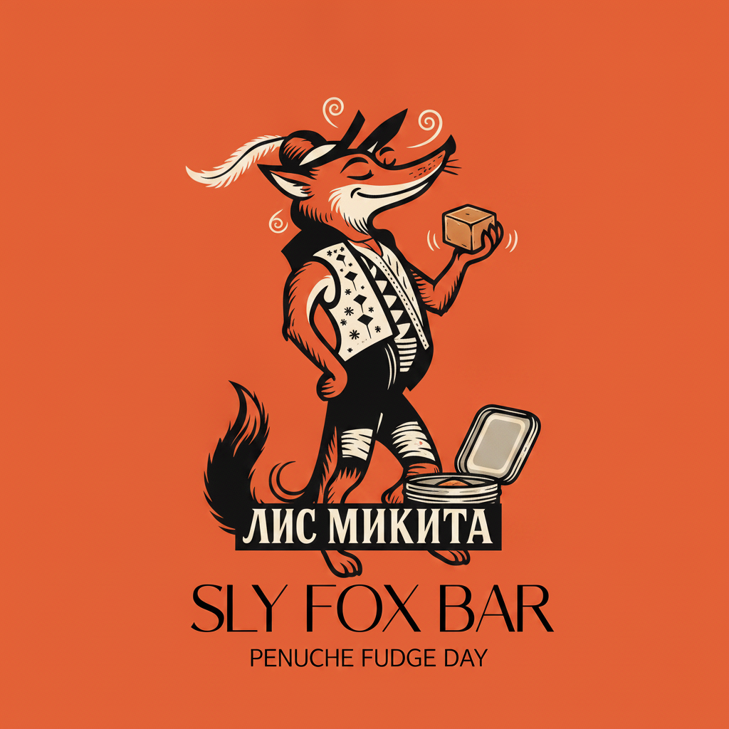 National Penuche Fudge Day fox logo
