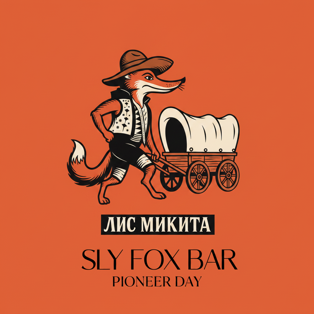 Pioneer Day fox logo