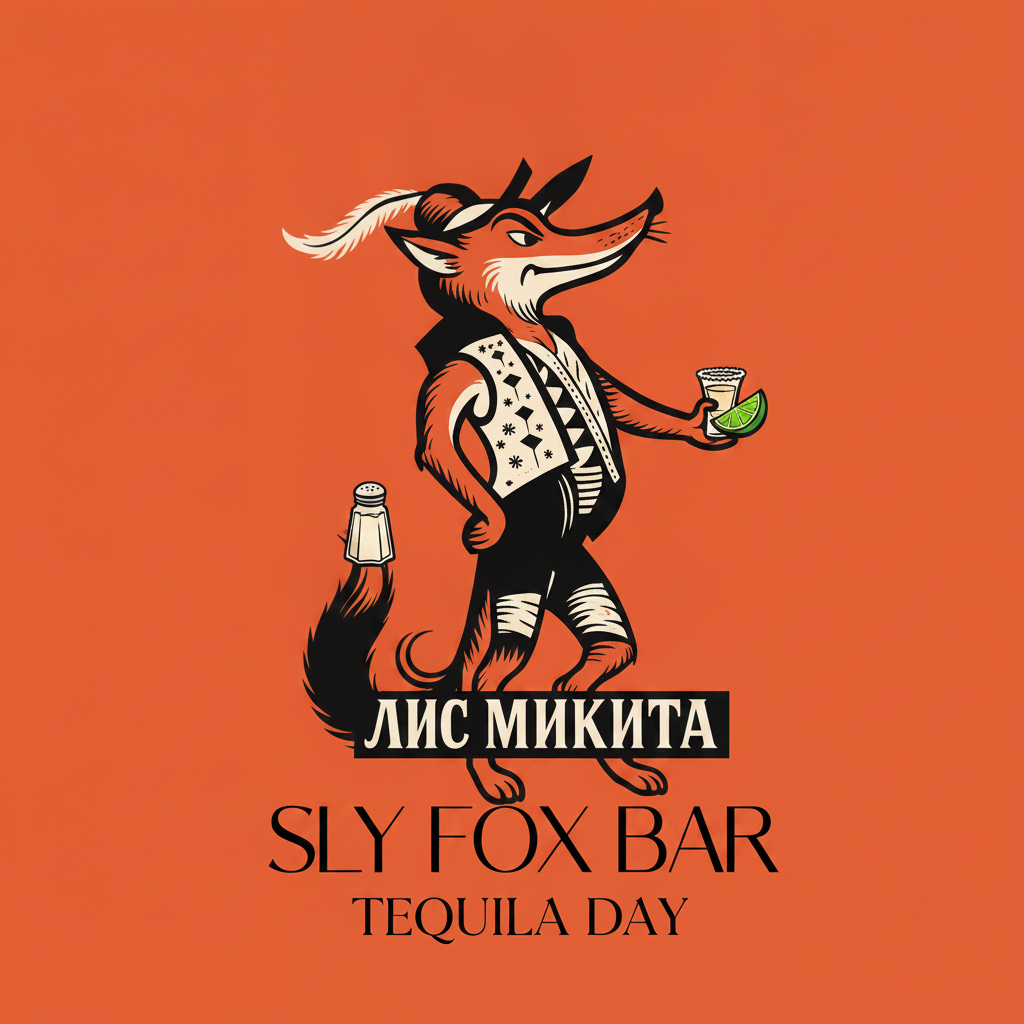National Tequila Day fox logo