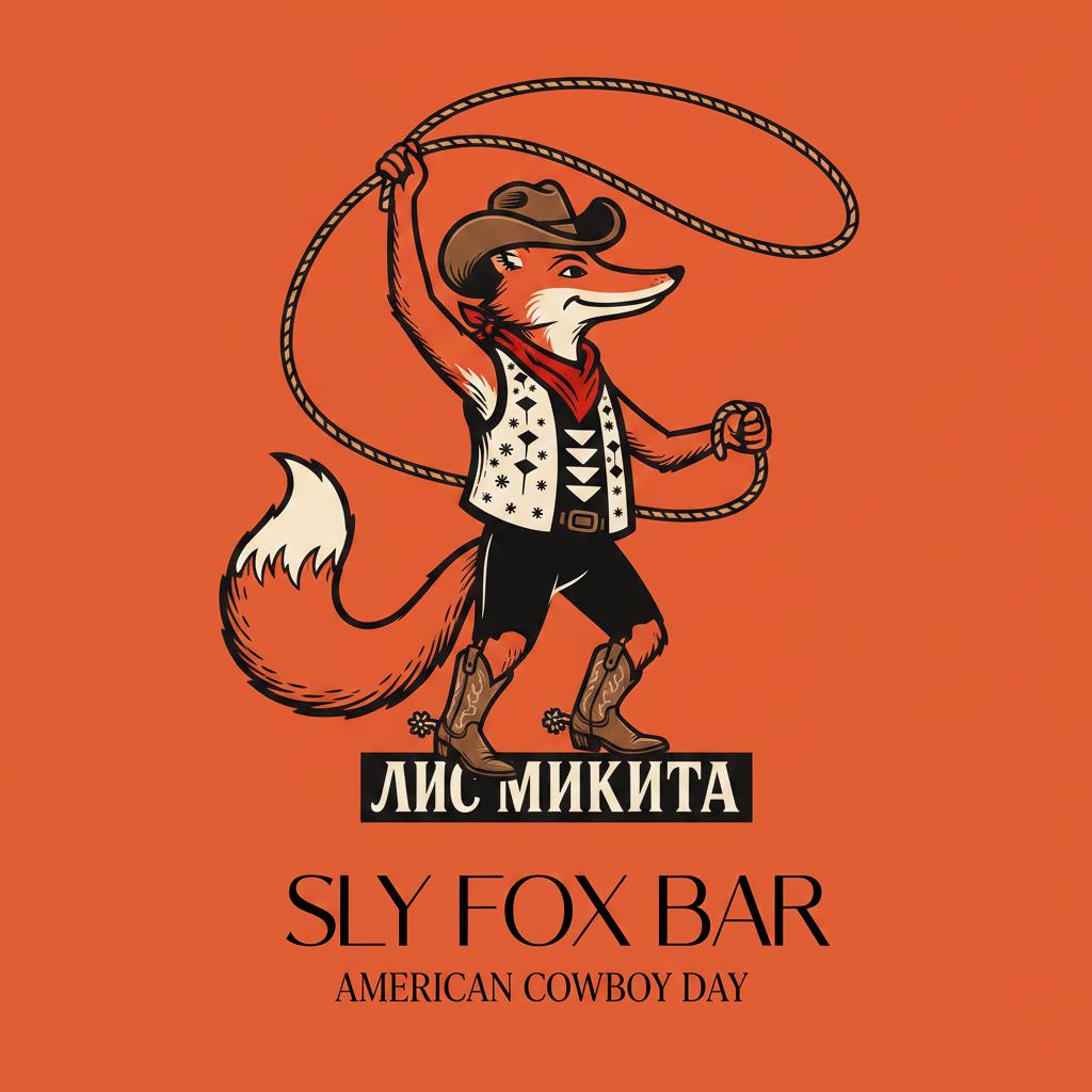National Day of the American Cowboy fox logo