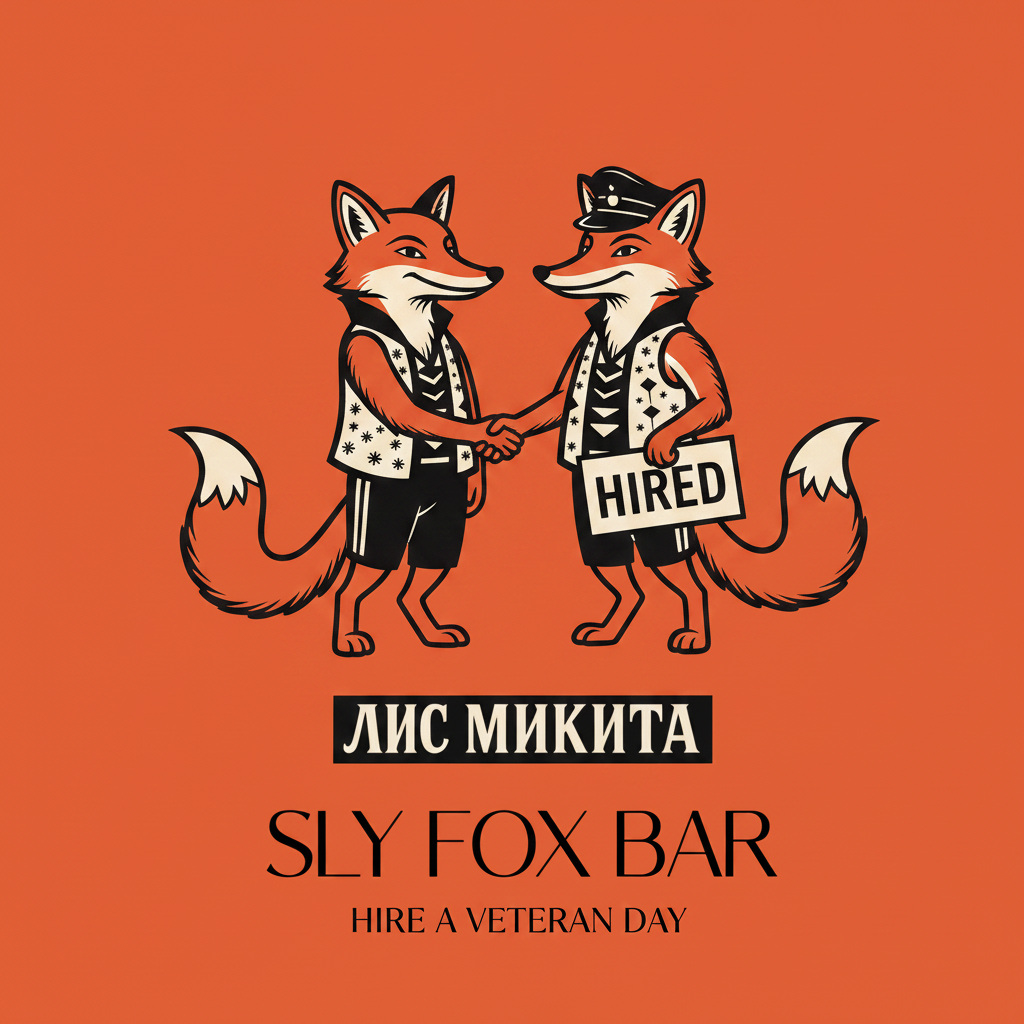 National Hire a Veteran Day fox logo