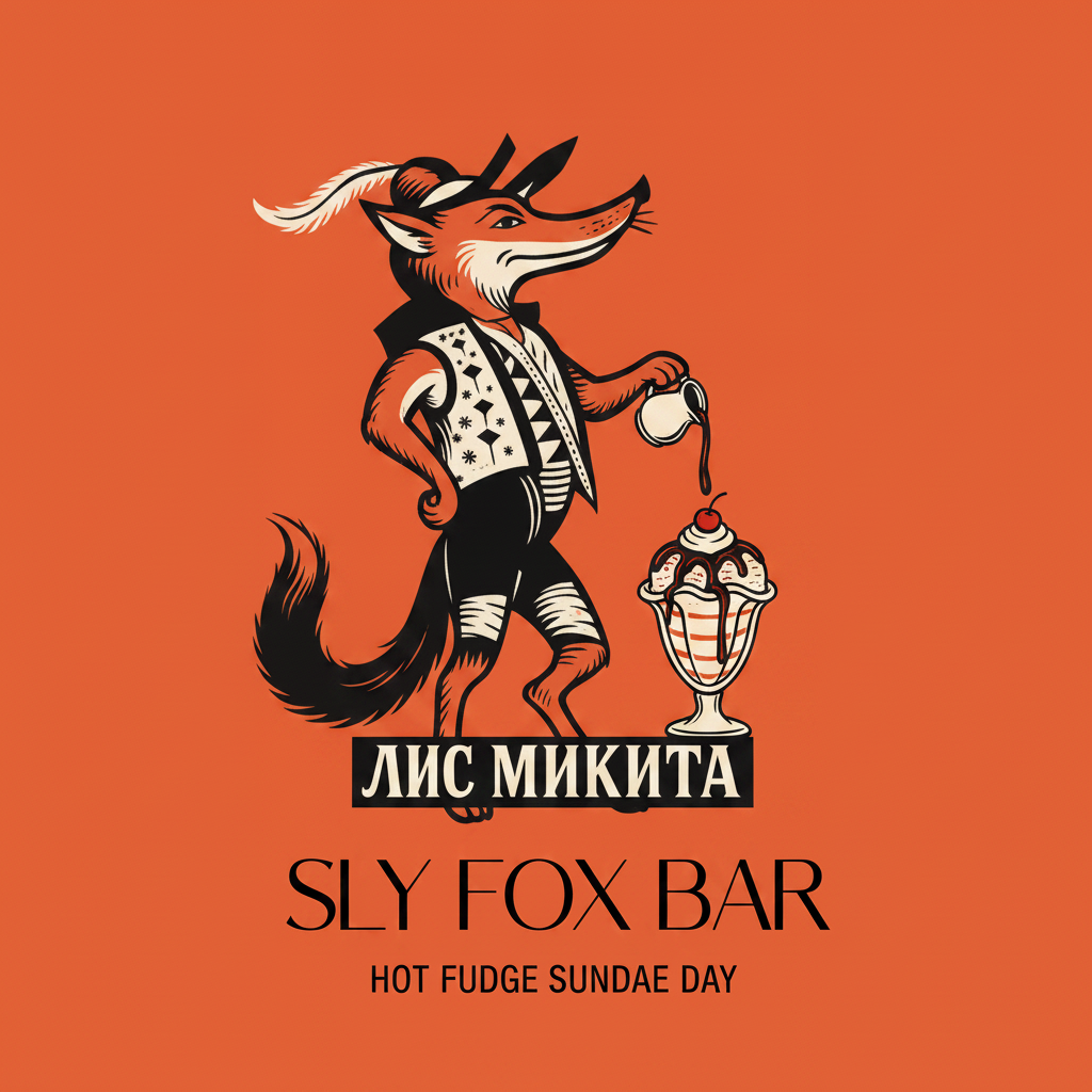National Hot Fudge Sundae Day fox logo