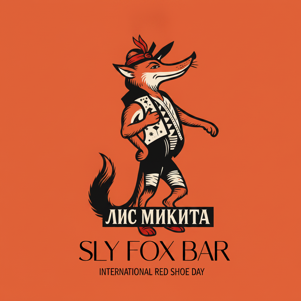 International Red Shoe Day fox logo