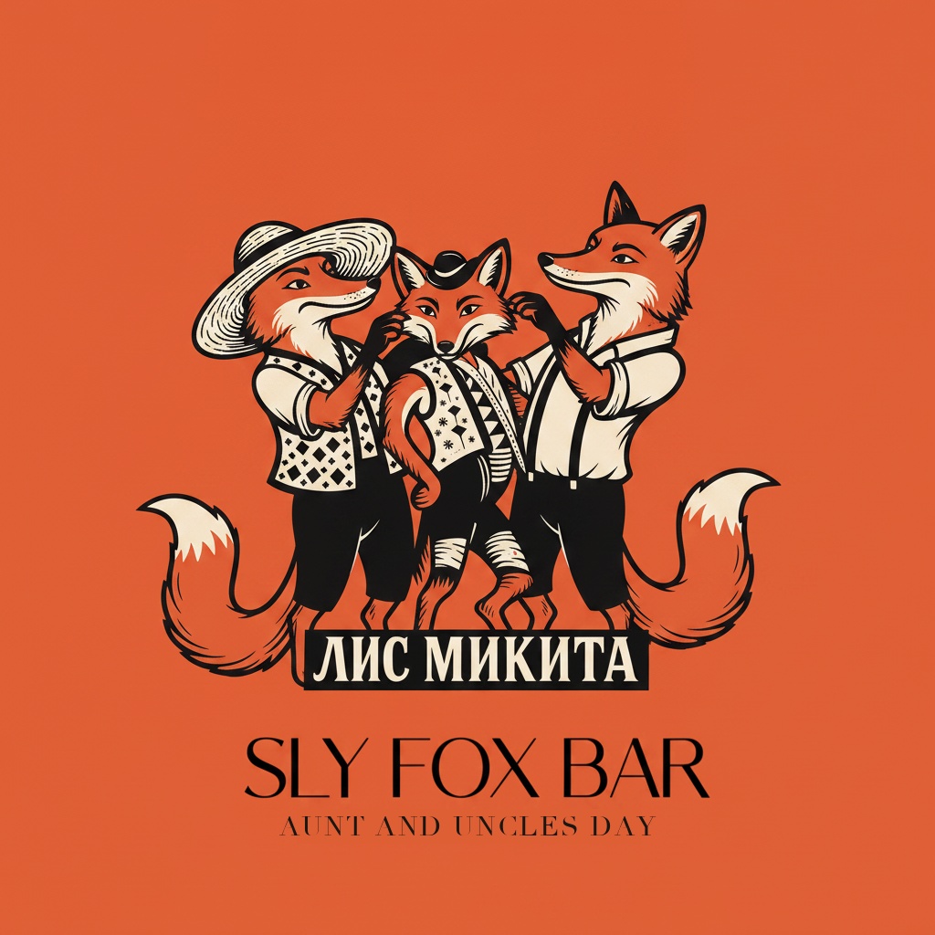 Aunt and Uncles Day fox logo