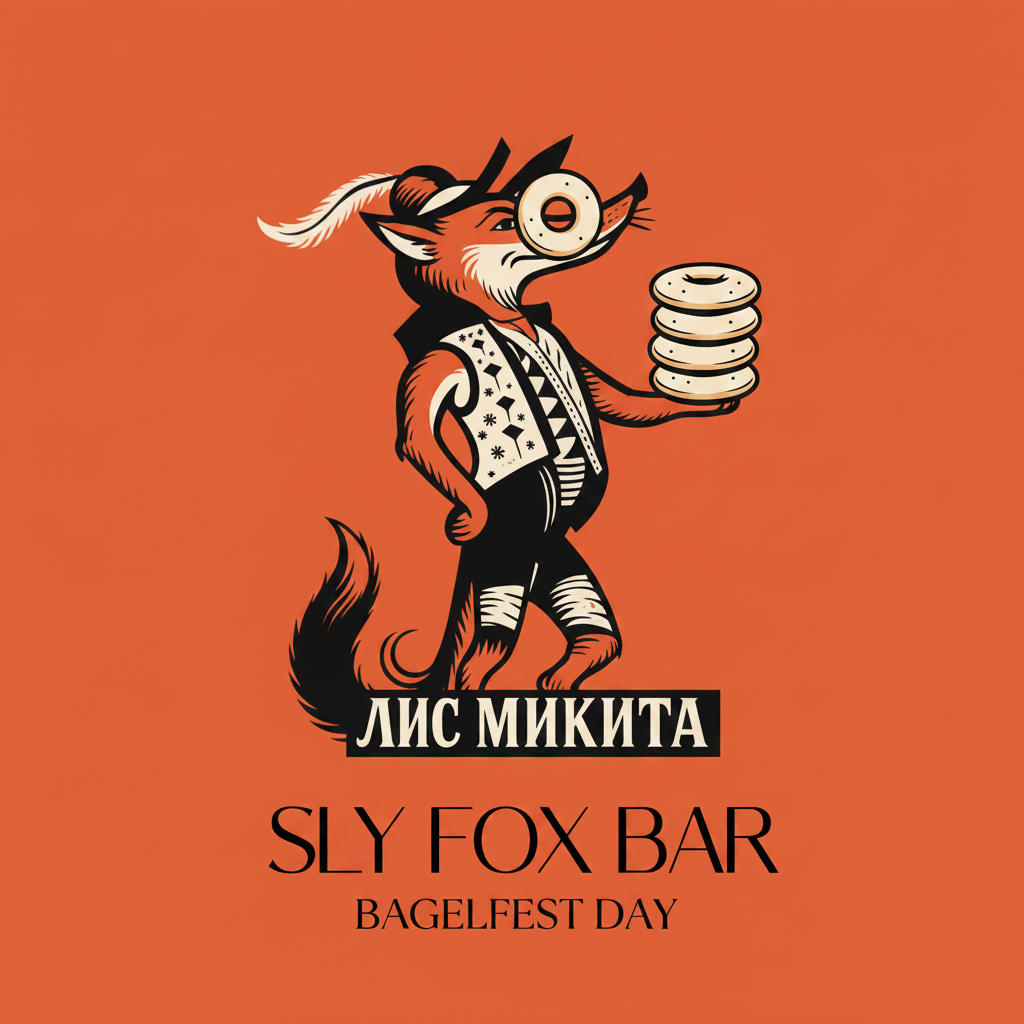 National Bagelfest Day fox logo