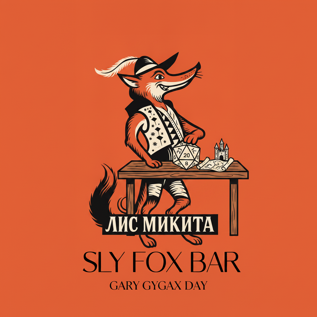 Gary Gygax Day fox logo